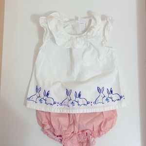 Gymboree two piece set baby girl 6-12 months